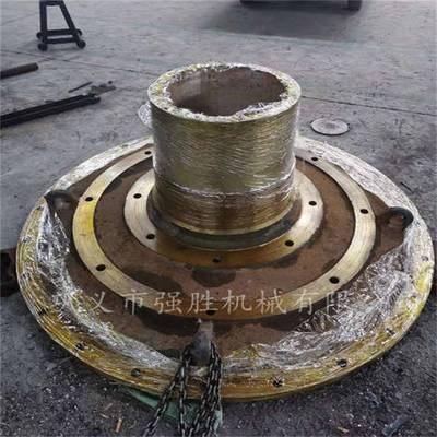 强胜制作球磨机大齿大齿端盖AYK圈球磨机轮件成套配供货商