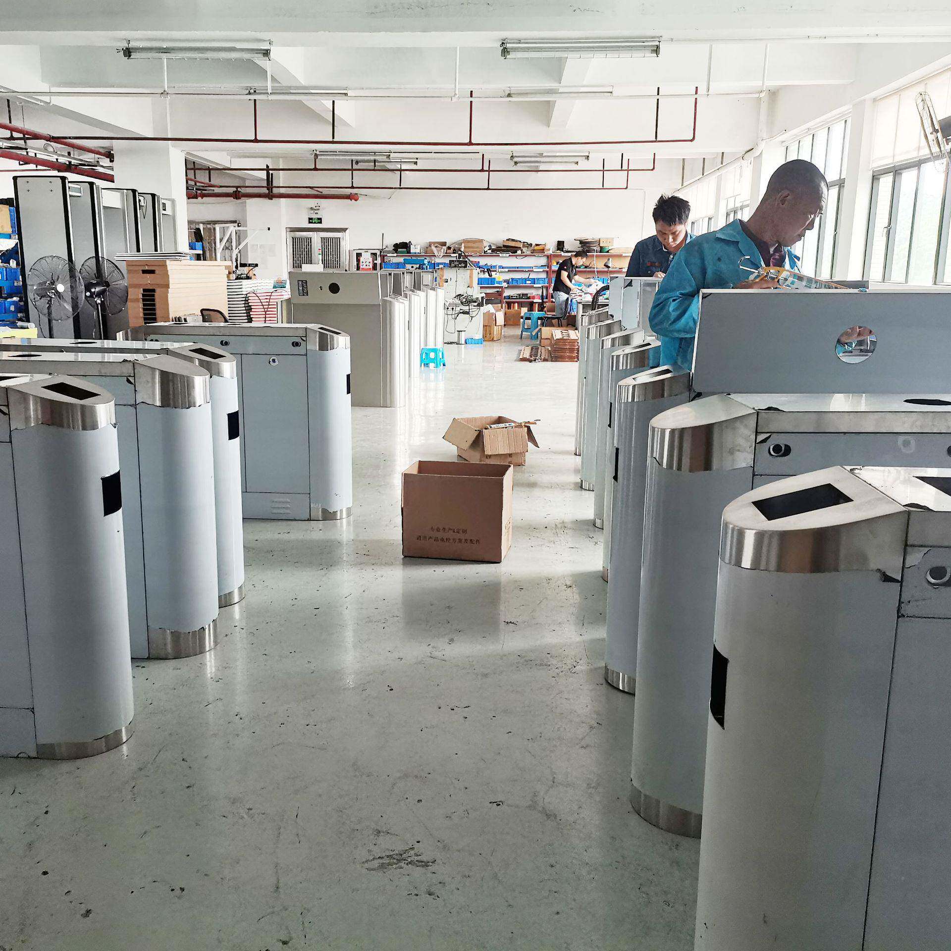通人脸识别设备速门闸机XFF头门禁系统速闸通门翼用于地铁码高档