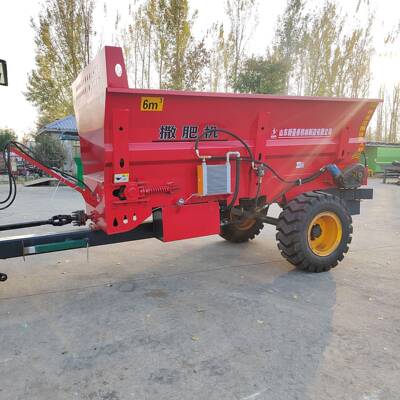 牵车引轮式撒粪农用三撒肥车全自动湿两干用大棚果园多功能FLK施