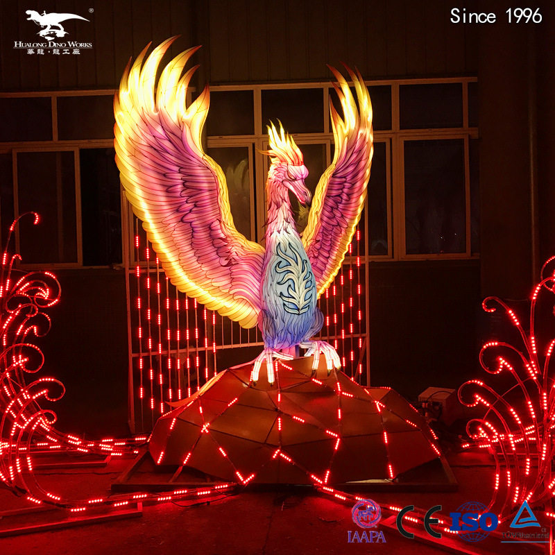 自贡彩灯制作源头厂家 景区商场夜游引流打卡产品 彩灯花灯