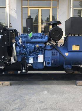 3千瓦小功柴油发电机船用W应急电源BUX率玉0柴30K发电机组