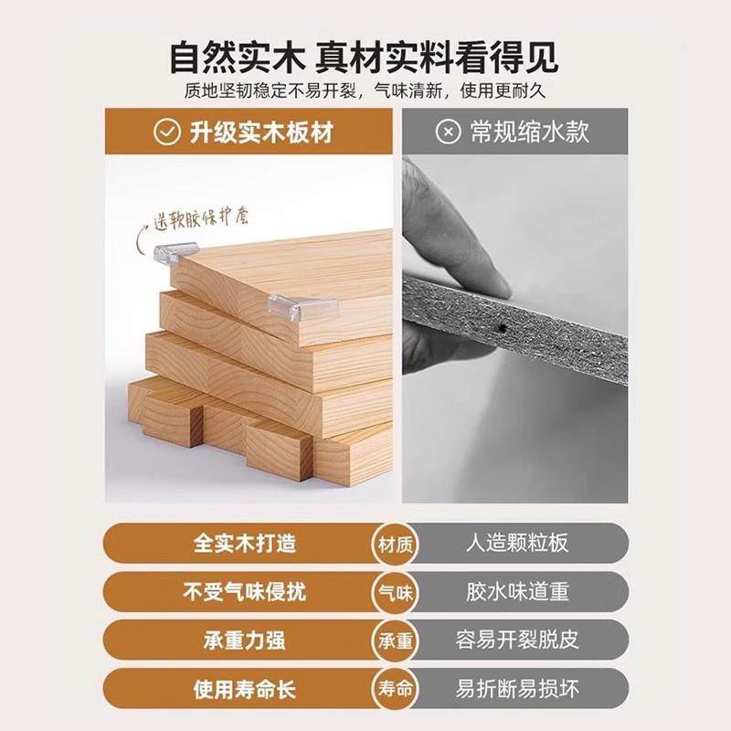 实木书置物NPC架落地靠墙组合格子柜客厅幼儿储物收园纳用矮架家