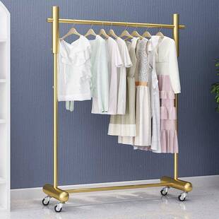 服装店展示挂架衣架童装龙KJB门架衣服杆陈列直货间摆播摊移动轮
