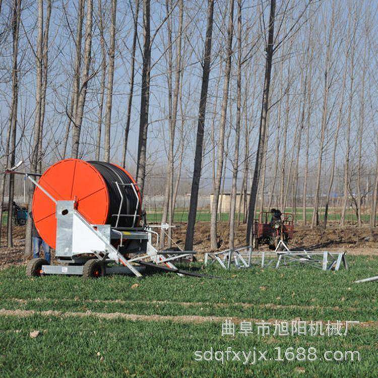 农全自动灌溉机玉米地5自动BNR抽水动式浇移地机7-30业0卷盘式喷