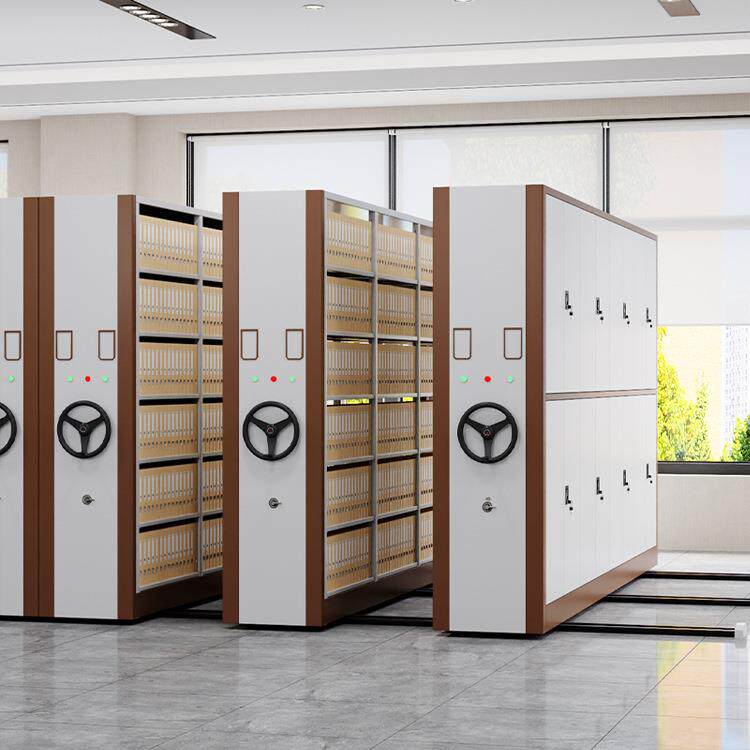 永洛都信密集详情咨询架档案室电智能密柜移动档案资料架病集案文