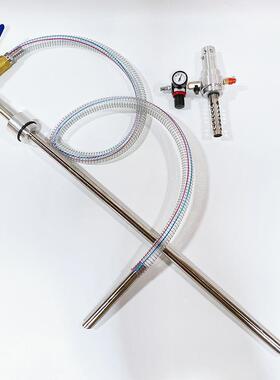 I气动抽油泵不锈钢抽两吸316泵双向吸用排铁桶泵液体插桶泵MPA591