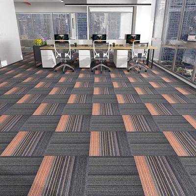 满铺公室接方地毯房间商厂家直供块用工程台球厅高档写字楼加厚地