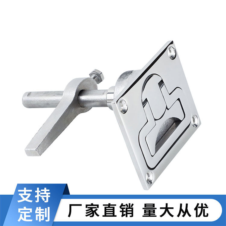船用甲板储物方地板锁拉环