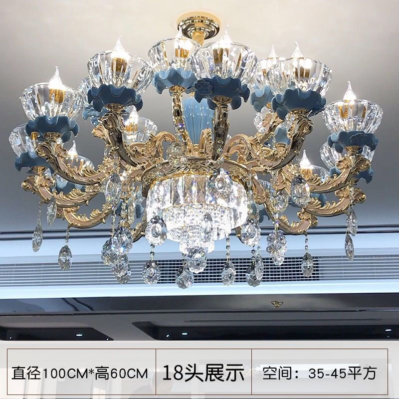 欧式水晶大吊灯客厅灯2025新