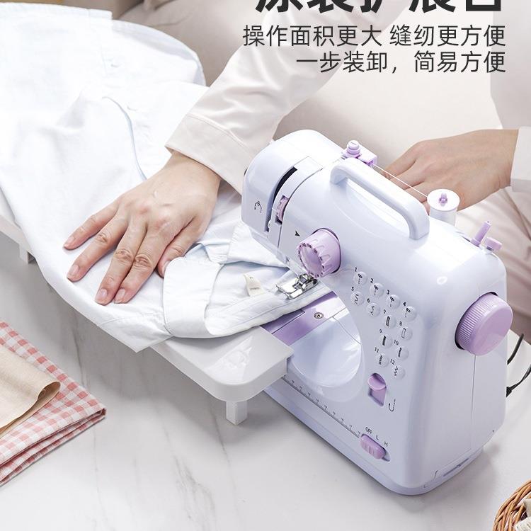 纫机缝家用小全型自动功能电F98J6M8J动吃厚台式迷你针线多机锁边