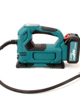 牧充田款车载气泵便携式手持车用57408打照气可明调节灯风力泵可