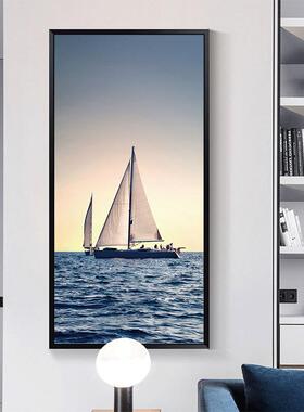 入户玄关装饰画HL358过道走画廊挂画景画现代简约壁风风水墙大气