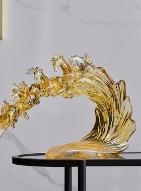 新中式高档ft7yWGZd马成功摆代饰件新款现轻到奢客厅电视柜酒柜装