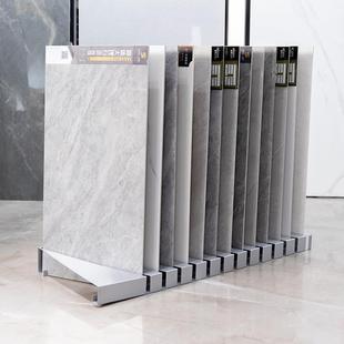 瓷砖示架木纹砖砖斜1插架石材样展展架品木地墙板样板架落地式