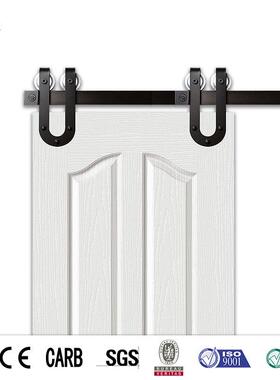 复o合t798木门室内谷仓门移门inerior实dor谷仓门JHK-SK03-2