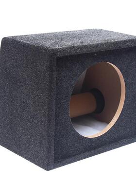 汽1车木雪花绒空箱体0无寸12寸喇叭箱音65661箱空箱源低音炮箱体