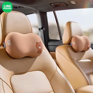 汽车头枕护颈枕棉高弹颈枕可爱靠垫枕车颈217托枕车用记忆颈头枕