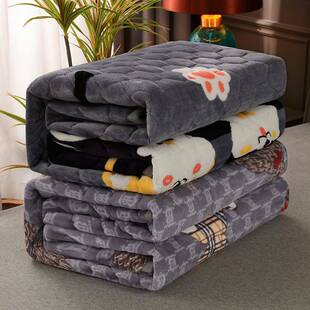 冬季保床垫软垫1一米8二2五5法兰绒暖603褥子单人学生宿舍加垫绒