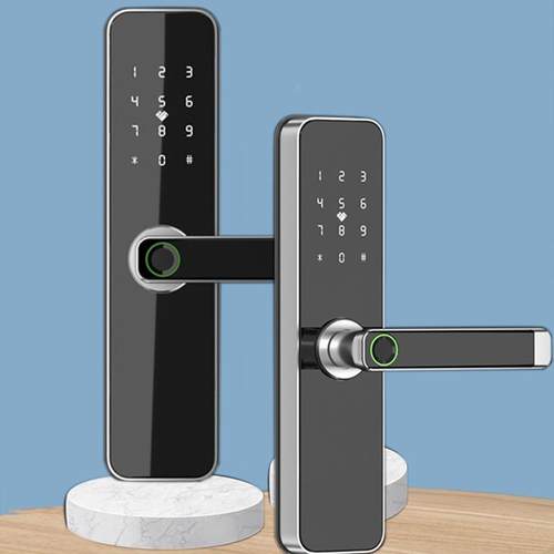 木门指锁T66室内码锁卧室家房用间纹电子门锁办公室公寓智密能锁