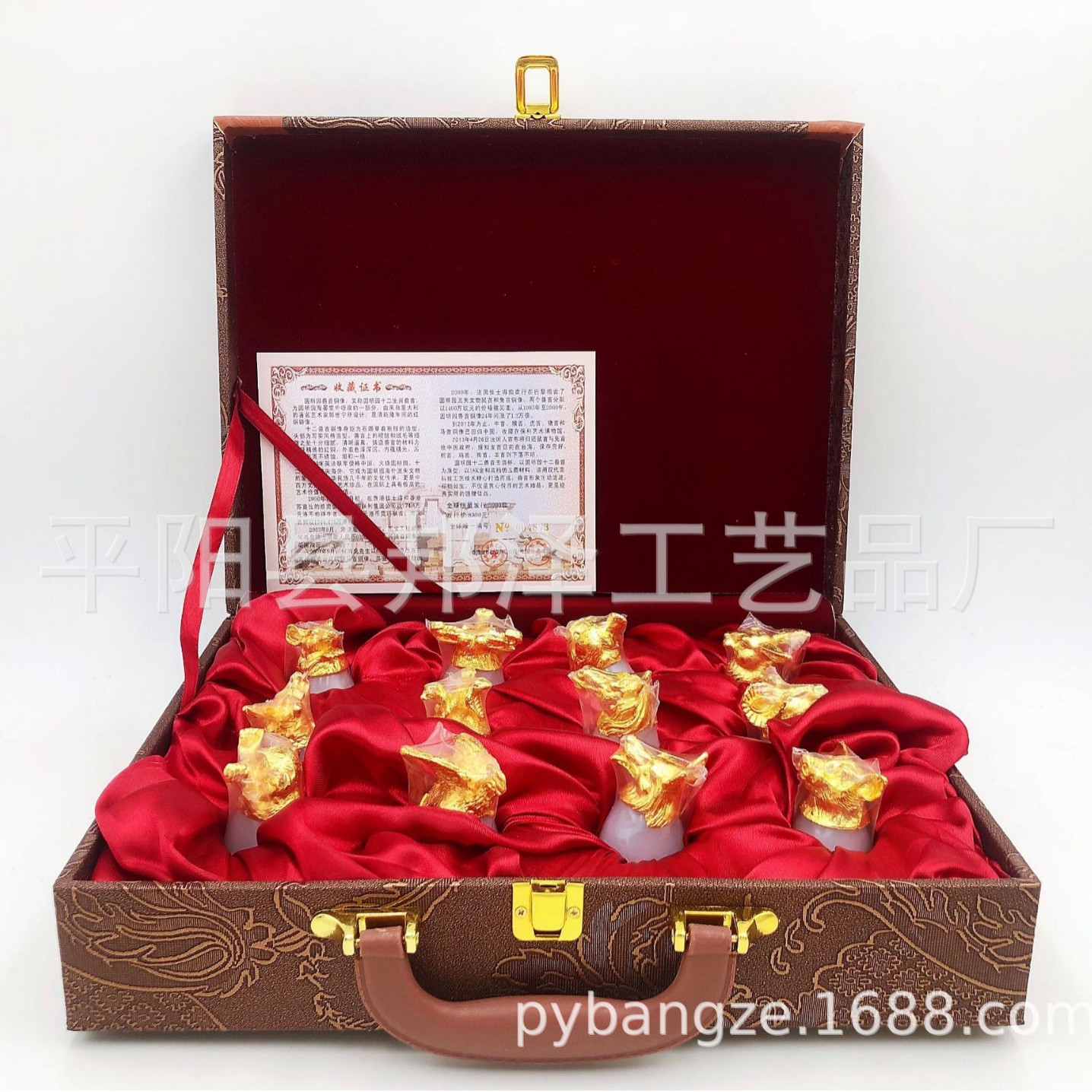 圆明园生肖兽首酒杯会销礼品