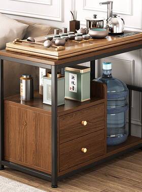 型茶水BJ002015柜带轮可移动小边几小桌子茶几茶台柜泡茶桌沙旁小