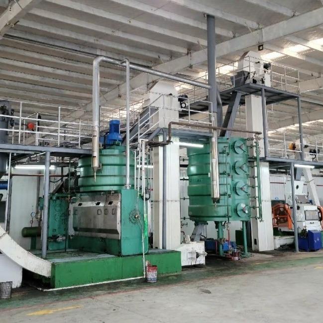 10吨榨设备XVQ，花生/大豆/菜籽/油葵籽油设备，多种油料厂压榨0