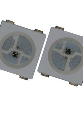 50506rcgb内置i幻灯彩灯珠SK812四XLB脚七彩带WS2812贴片硬灯条