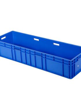 IAO流灰色长方形箱塑料箱加厚EU大号周转箱物汽车箱养鱼养殖乌龟