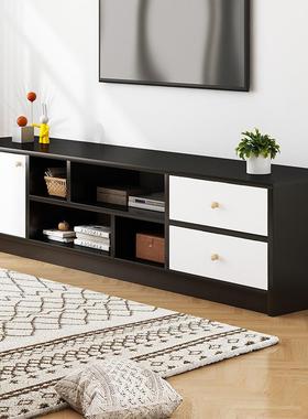 亿家达电16563视柜茶几组约视合现代简小户型家木用客厅卧室仿实