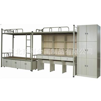 上童下同宽双层公床成年儿小母孩床寓床95574上下铺整体二层子床