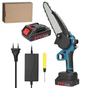 GYM421V迷你电链锯用手持锂电锯家型木工园小林伐寸木锯