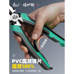 绿林GEG老虎钳电工钳专用工业级高硬度多功钢丝钳德国能进手口工