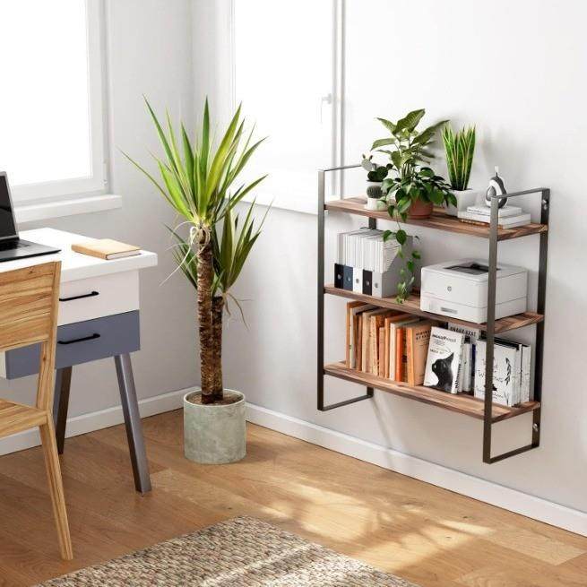 用立储物挂架壁挂式多层书架浴隔板置物家室厕所架式浴悬室杂物架,收纳整理,书桌收纳置物架,淘宝优惠券,粉丝福利购,淘宝优惠卷