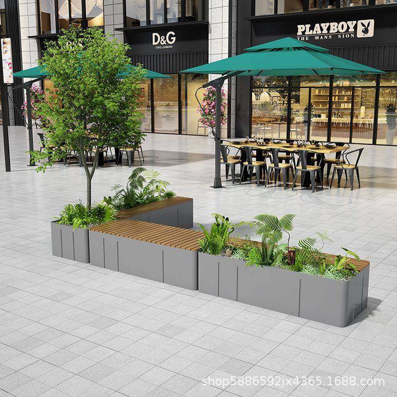 不铁艺花箱植座椅A088锈钢组合花坐凳广场公园休闲椅坛商业街种箱,鲜花速递/花卉仿真/绿植园艺,花架,淘宝优惠券,粉丝福利购,淘宝优惠卷