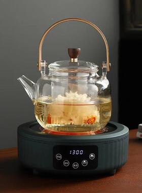 7玻璃煮茶壶可明AL102445火电陶炉围煮茶器炉梁L泡茶壶提烧水壶茶