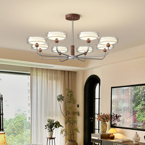 2026新款美拉德包豪斯客厅吊灯