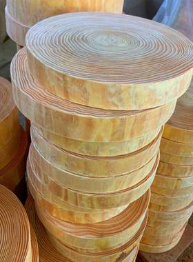 6B76木整木201加厚松木砧板实木家用菜墩酒店商用骨剁用专切菜板