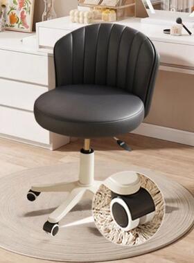 美发可升旋转椅降家用化妆公靠背办舍椅学生宿KGL电脑椅美甲凳