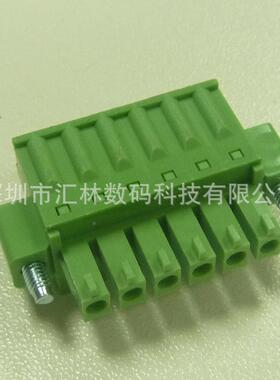 1深圳汇WF林73-I3.WF73-I-38mm小间距弹簧式带耳插拔接线-瑞子