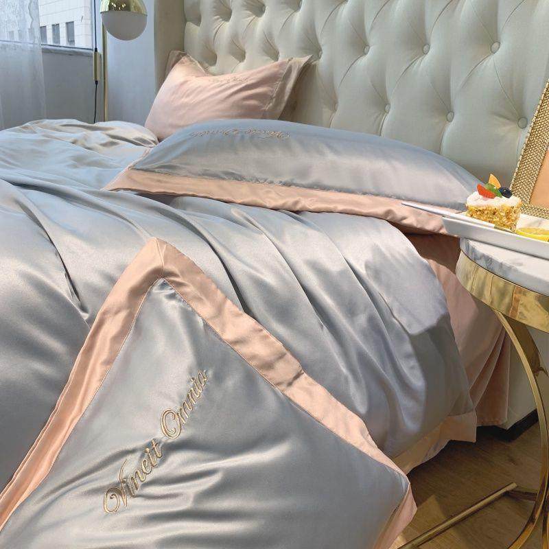 13753040水真洗丝件套网红款套丝滑床上用品四冰丝床笠被床单三件,床上用品,床品套件/四件套/多件套,淘宝优惠券,粉丝福利购,淘宝优惠卷
