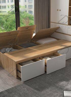 柜拼接储物衣WFS柜一体自由收组合飘窗柜发沙纳储物魔方样品间阳