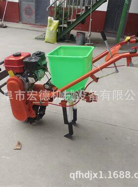 单行双RZP行播种机型两行播小种施肥汽机油播施肥种机图片