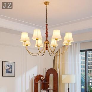 式客厅法吊灯中古风美式室复灯古大厅主宋代美学新中式餐厅581卧