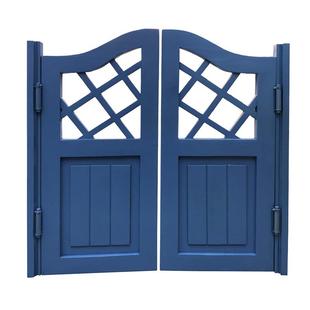 实木漆自过动闭合道隔栏断门半腰门腰门牛仔门栅门吧台门酒烤吧地