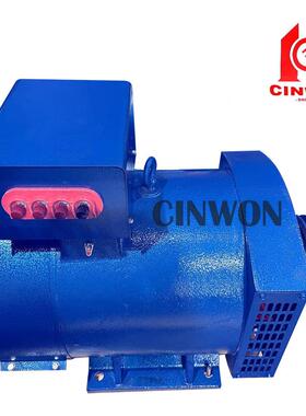 全铜发步电机STC-10KW12K三W15BEC0KW2KW24KW30KW相交流同发电