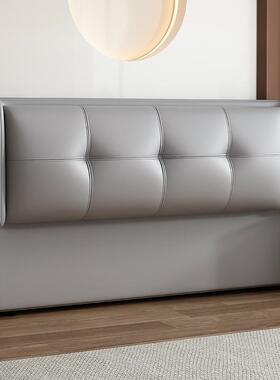 204新床款落地软VFS包床头可床头背轻奢简约头板软包2靠背