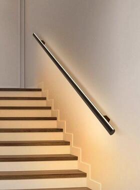 别楼扶手灯明装梯面带感应长侧条壁灯极简66780上下发光墅走廊灯