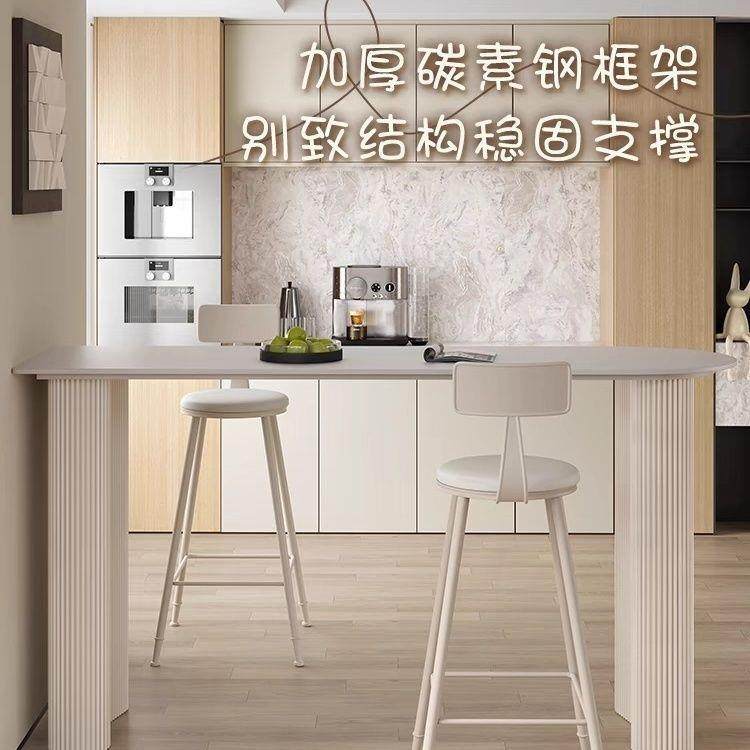 轻YCU奢岩板桌家用厅客厨吧房边隔断吧台阳台台靠墙半圆小户型高,鲜花速递/花卉仿真/绿植园艺,其它园艺用品,淘宝优惠券,粉丝福利购,淘宝优惠卷