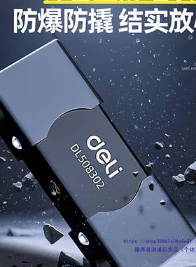 面玻WHQ门锁璃型锁店插锁双门铺防盗锁双开商推拉门锁加长形锁