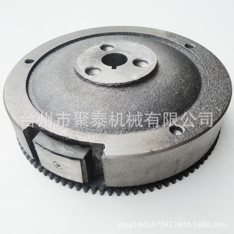 汽油发电机配件188F190NLL电启动飞轮启GX3F905KW-8KW电动磁飞轮